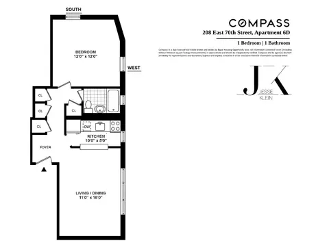 208 E 70th St #6D, New York, NY 10021