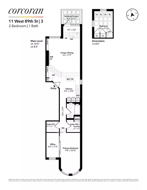 11 W 89th St #3, New York, NY 10024