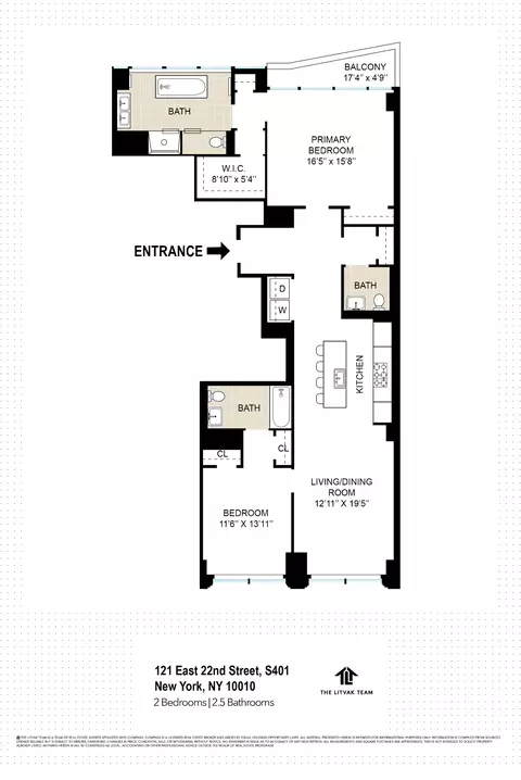 121 E 22nd St #S401, New York, NY 10010