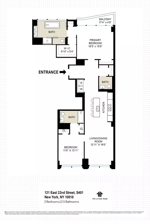 121 E 22nd St #S401, New York, NY 10010