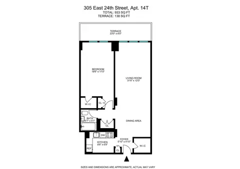 305 E 24th St #14-T, New York, NY 10010
