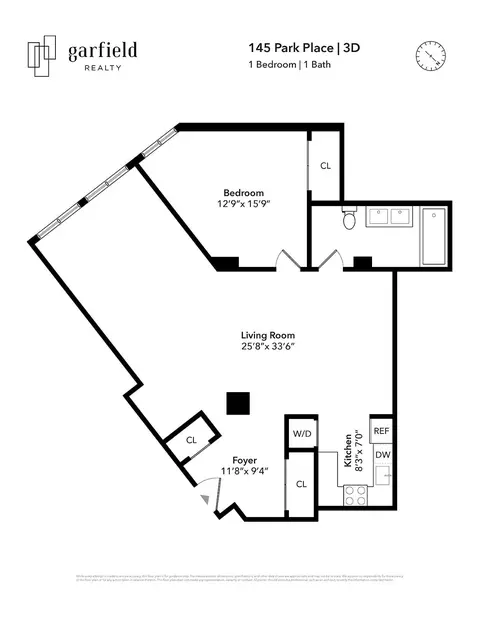 145 Park Pl #3D, Brooklyn, NY 11217