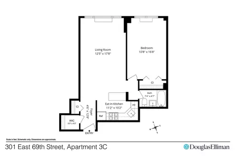 301 E 69th St #3C, New York, NY 10021