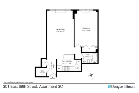 301 E 69th St #3C, New York, NY 10021