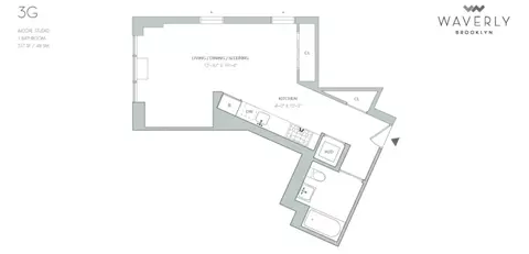 500 Waverly Ave #3G, Brooklyn, NY 11238