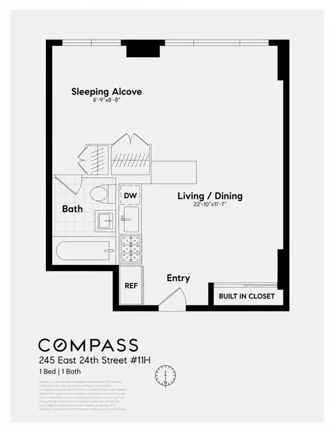 245 E 24th St #11H, New York, NY 10010