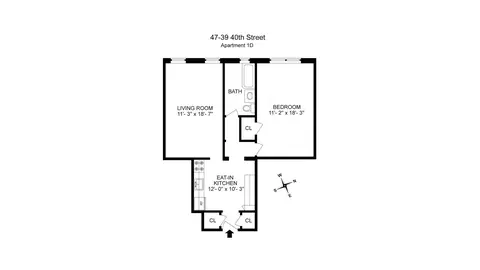 47-39 40th St #1D, New York City, NY 11104