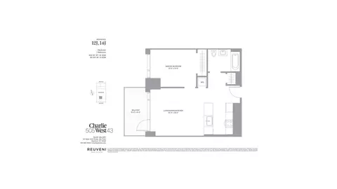 505 W 43rd St #12J, New York, NY 10036