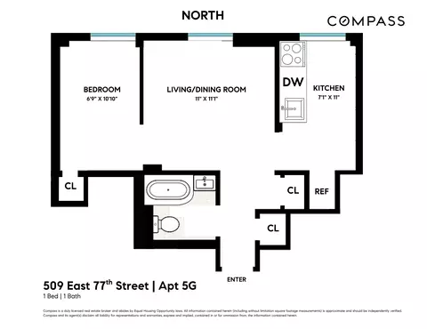 509 E 77th St #5G, New York, NY 10075