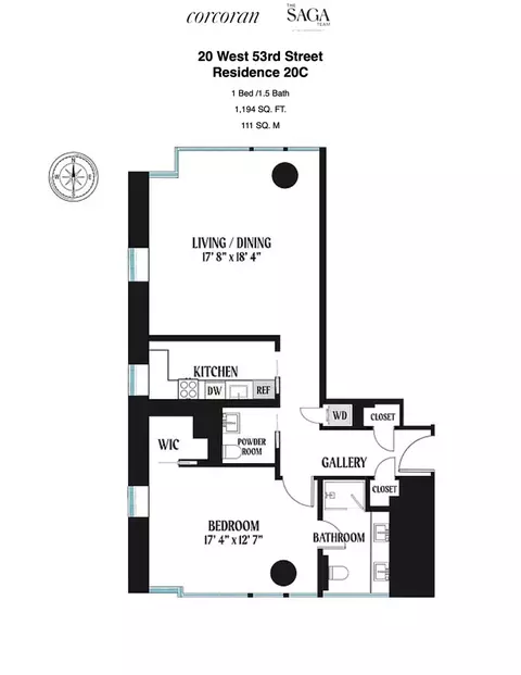 20 W 53rd St #20C, New York City, NY 10103