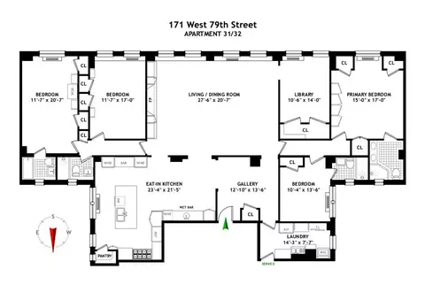 171 W 79th St #31/32, New York, NY 10024