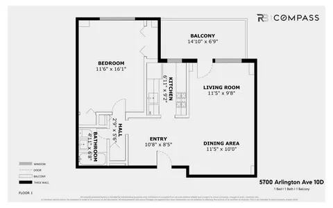 5700 Arlington Ave #10D, New York City, NY 10471