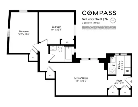 161 Henry St #7A, Brooklyn, NY 11201