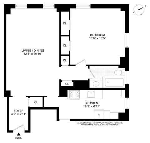878 W End Ave #8A, New York, NY 10025