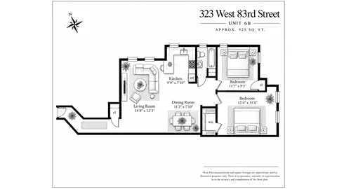 323 W 83rd St #6B, New York, NY 10024