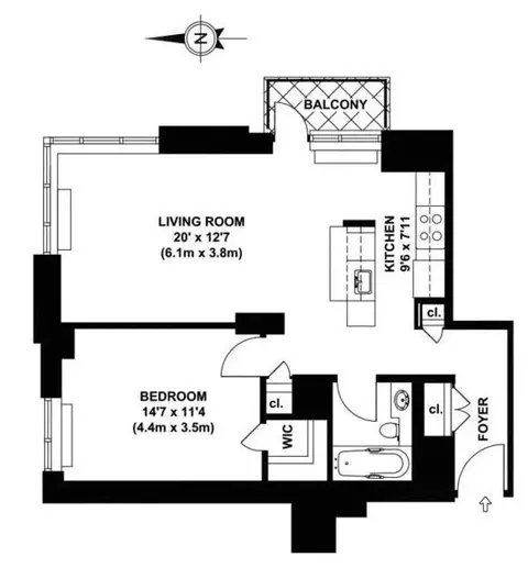 250 E 40th St #22E, New York, NY 10016