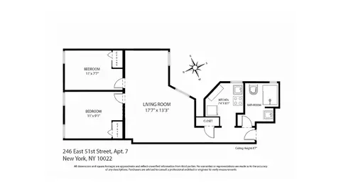 246 E 51st St #7, New York, NY 10022