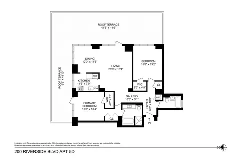 200 Riverside Blvd #5D, New York, NY 10069