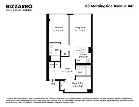 88 Morningside Ave #4F, New York, NY 10027