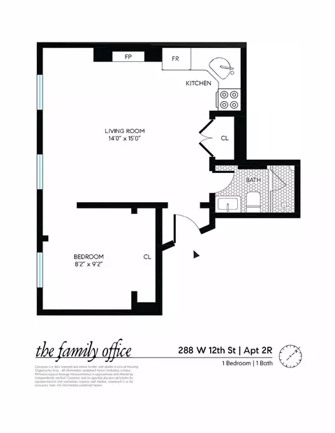 288 W 12th St #2R, New York, NY 10014