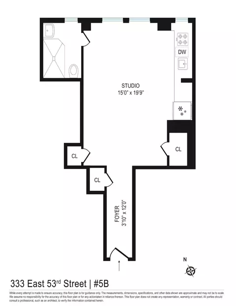 333 E 53rd St #5-B, New York, NY 10022