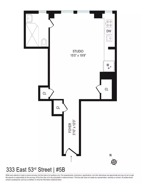 333 E 53rd St #5-B, New York, NY 10022