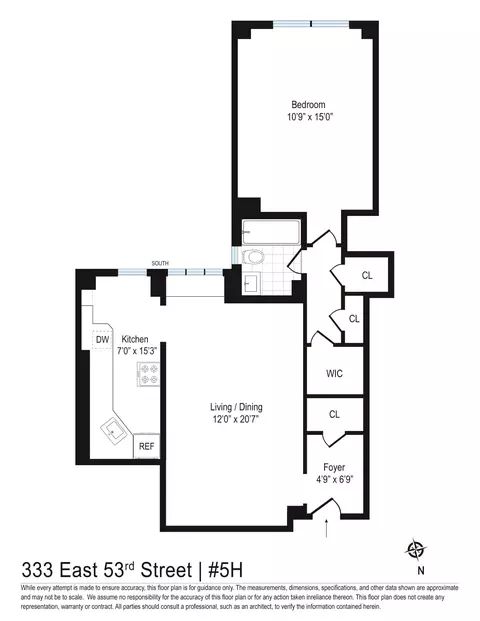 333 E 53rd St #5-H, New York, NY 10022