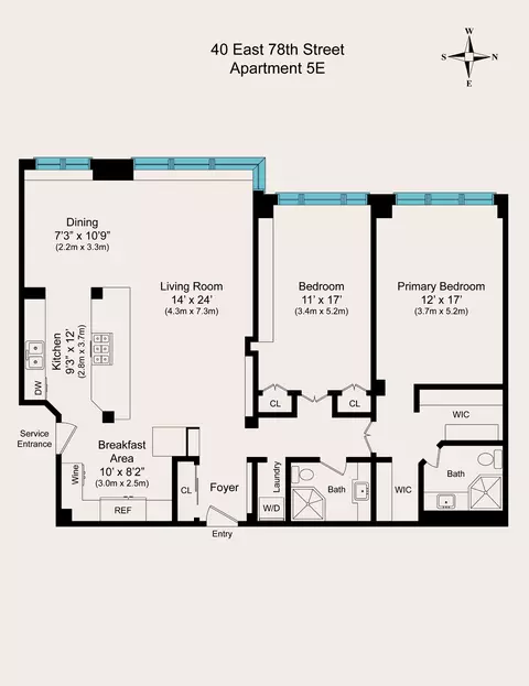 40 E 78th St #5E, New York, NY 10075