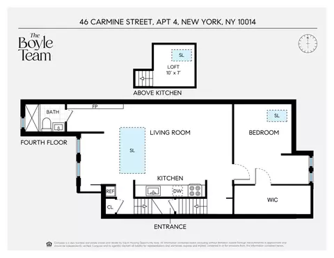 46 Carmine St #4, New York, NY 10014
