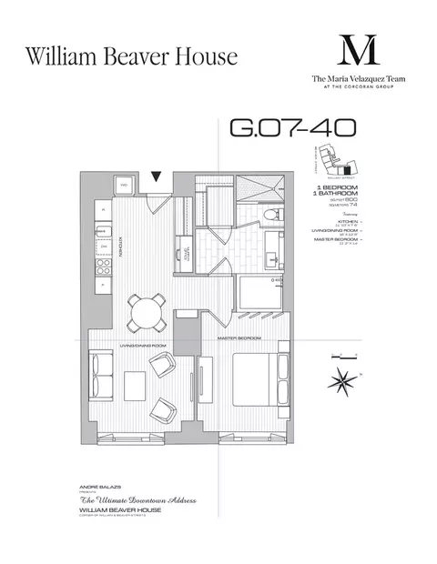 15 William St #28G, New York, NY 10005