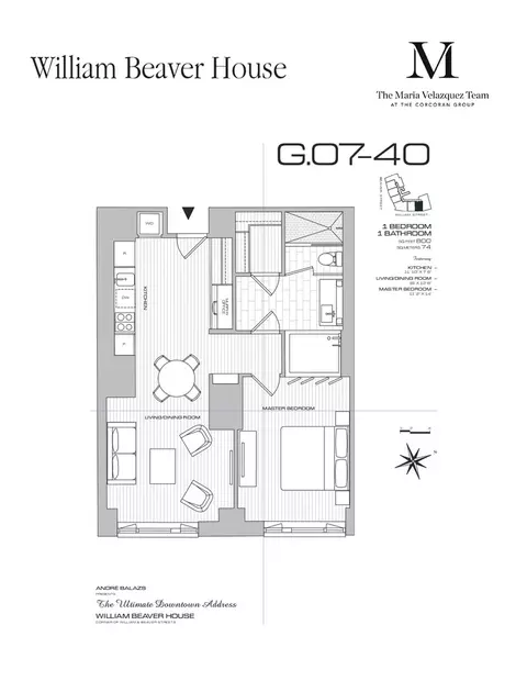 15 William St #28G, New York, NY 10005