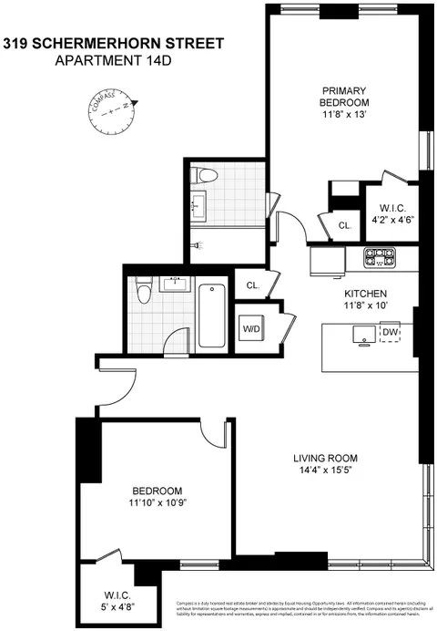 319 Schermerhorn St #14D, Brooklyn, NY 11217