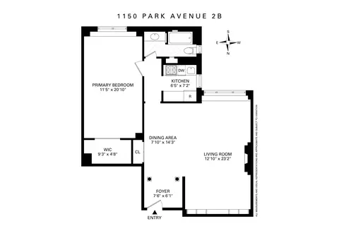 1150 Park Ave #2B, New York, NY 10128