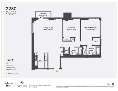 2280 Frederick Douglass Blvd #9-F, New York, NY 10027