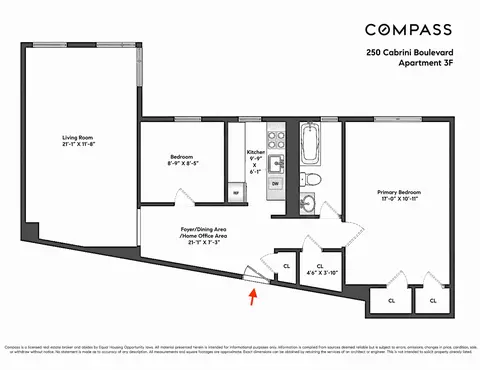 250 Cabrini Blvd #3F, New York, NY 10033