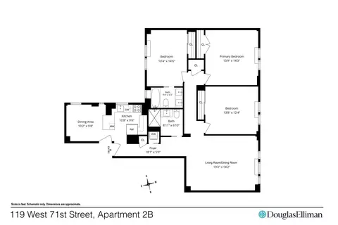 119 W 71st St #2B, New York, NY 10023