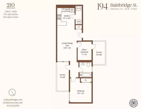 194 Bainbridge St #210, Brooklyn, NY 11233