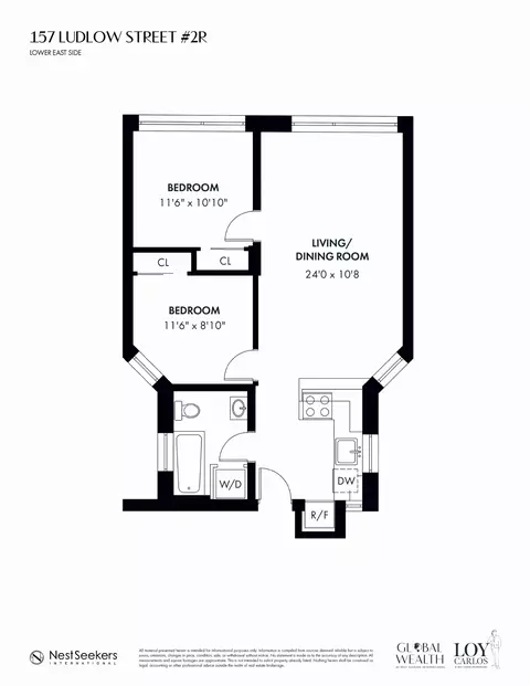 157 Ludlow St #2-R, New York, NY 10002