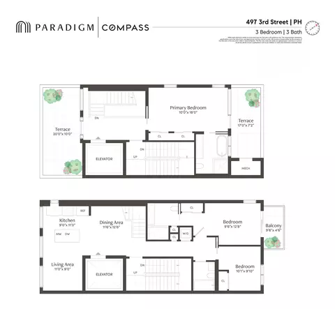 497 3rd St #PH, Brooklyn, NY 11215