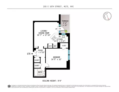 200 E 16th St #17E, New York, NY 10003
