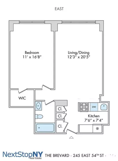 245 E 54th St #6G, New York, NY 10022