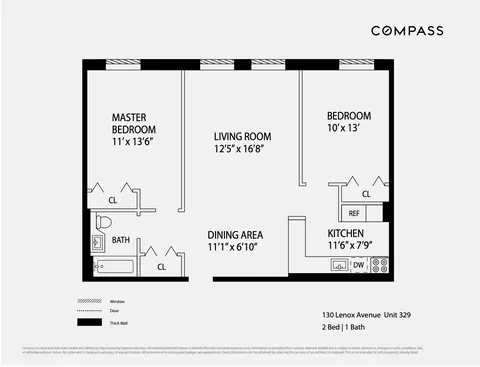 130 Lenox Ave #329, New York, NY 10026