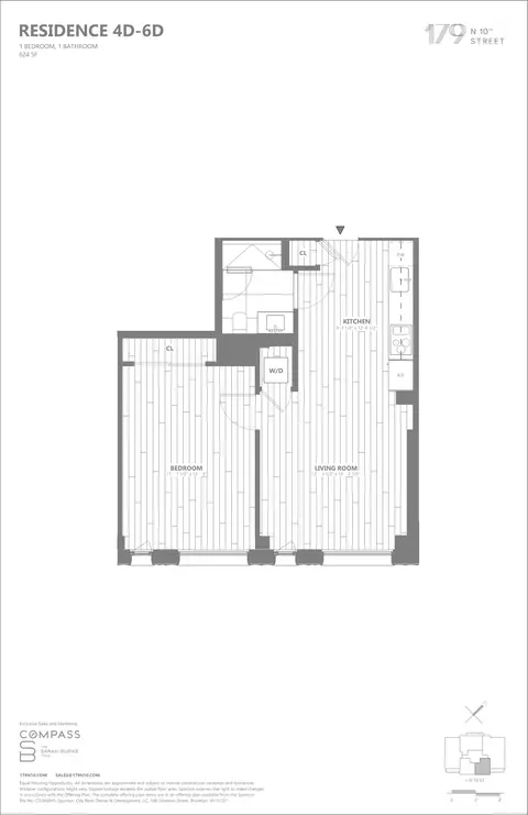 179 N 10th St #5D, Brooklyn, NY 11211