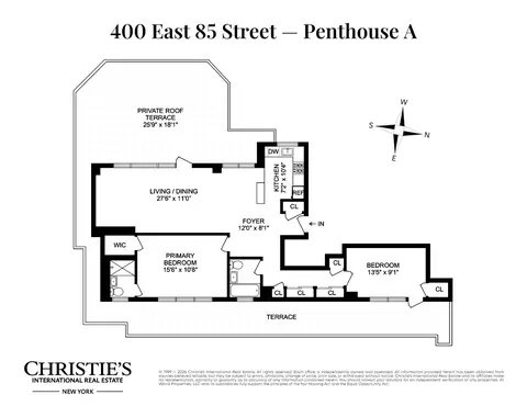 400 E 85th St #PHA, New York, NY 10028