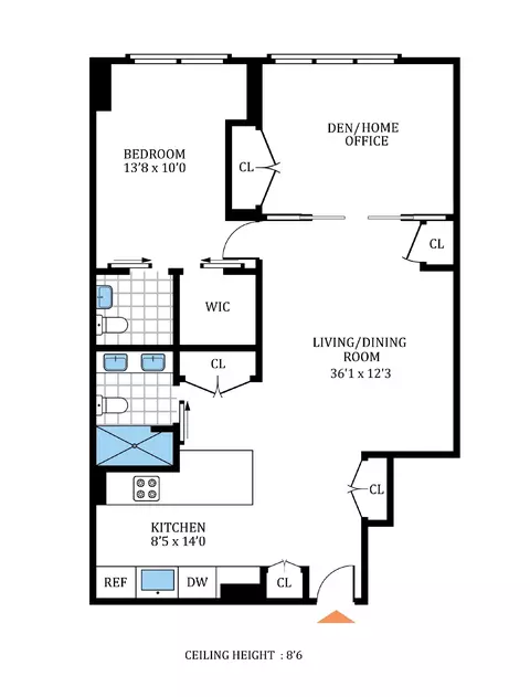 60 E 8th St #18D, New York, NY 10003