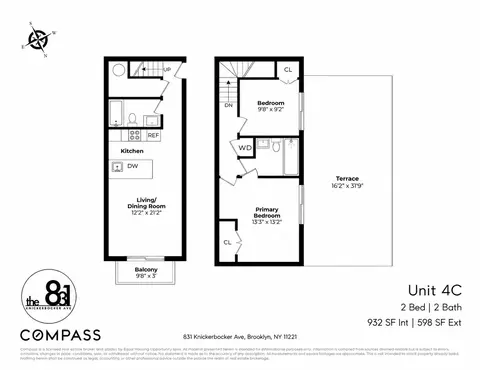 831 Knickerbocker Ave #PHC, New York City, NY 11207