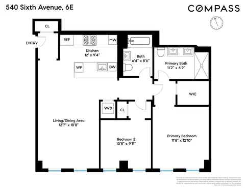 540 6th Ave #6E, New York, NY 10011