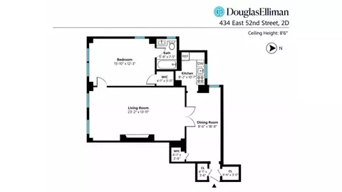 434 E 52nd St #2D, New York, NY 10022