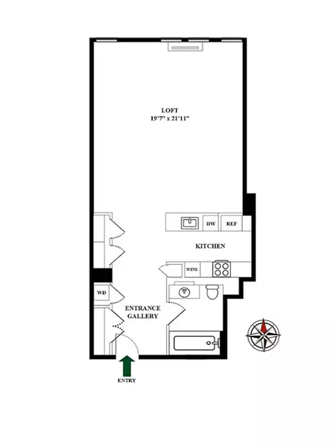25 W Houston St #2B, New York, NY 10012
