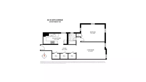 83-10 35th Ave #6K, Jackson Heights, NY 11372